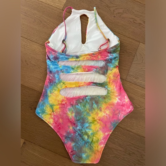 Becca by Rebecca Virtue Tie Dye One Piece Swimsuit - Picture 2 of 2